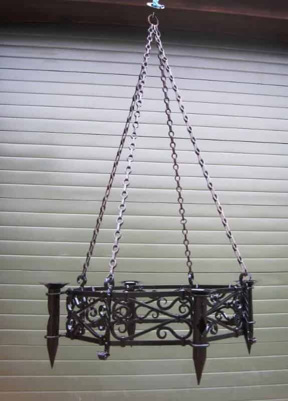 Gothic Antique Reclaimed Chandelier