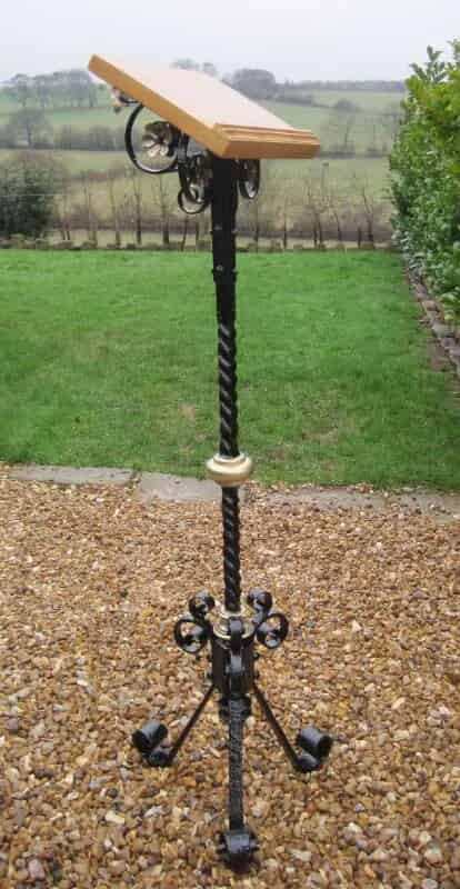 A Victorian Gothic Solid Oak Church Reading Lectern