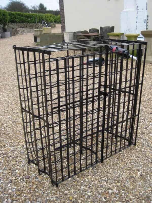 Primary Image - Antique Iron Wine Rack