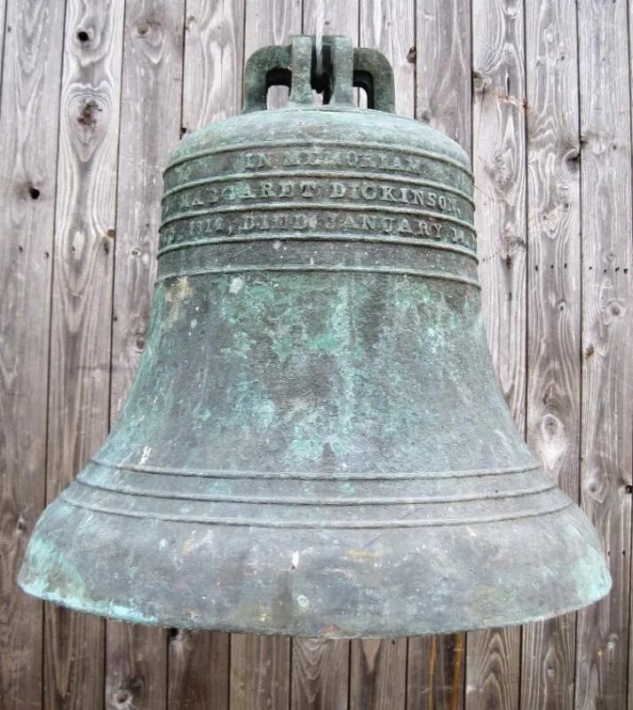 Antique Bronze Church Bell - 5521
