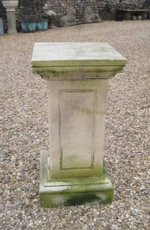 Antique Limestone Plinth or Pedestal