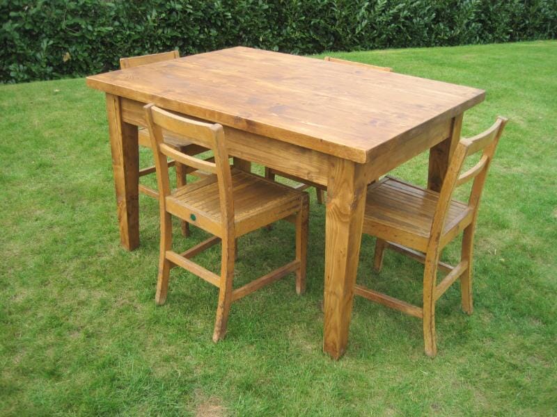 Reclaimed Pine Farmhouse Table  - 5499