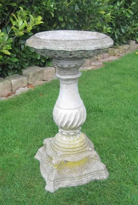 Vintage Garden Bird Bath