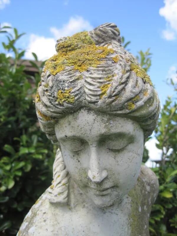 Vintage Weathered Garden Statue - 5523