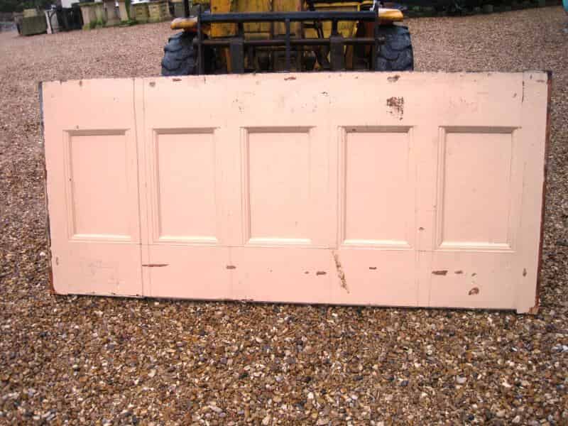 3 Sections of Antique Pine Wall Panelling