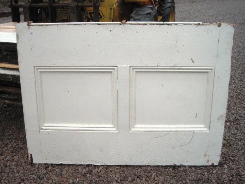 7 Sections of Antique Pine Wall Panelling - 5371