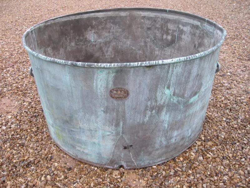 Antique Copper Garden Planter - 5280