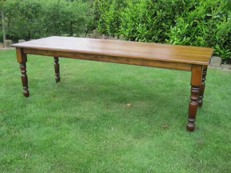 Reclaimed Pine Farmhouse Dining Table - 5409a
