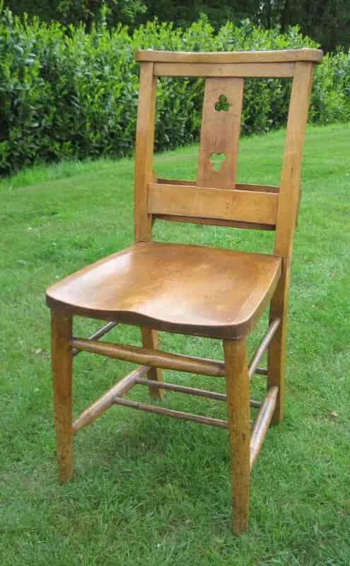 Reclaimed Antique Victorian Church Chairs