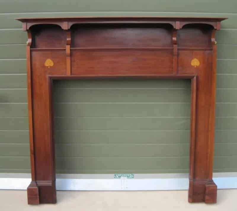 Reclaimed Antique Mahogany Fire Surround