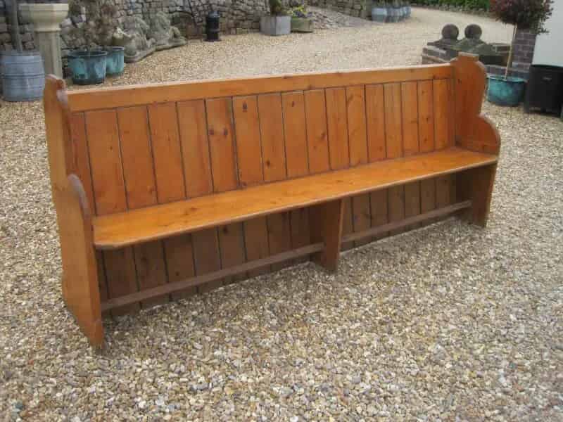 Pine Pew - Reclaimed Antique from Shenstone Church