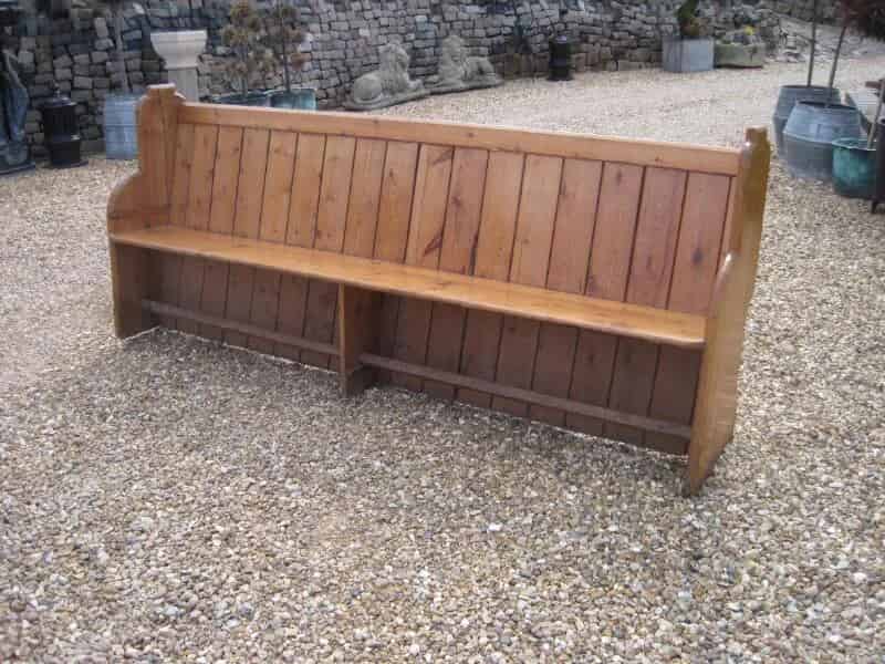 Pine Pew - Reclaimed Antique from Shenstone Church