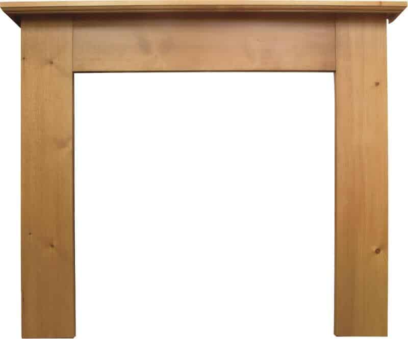 Wexford Waxed Solid Pine Fireplace Surround