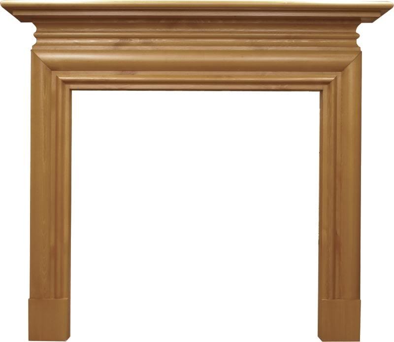 Wessex Solid Pine Wooden Fireplace Surround - SMC110