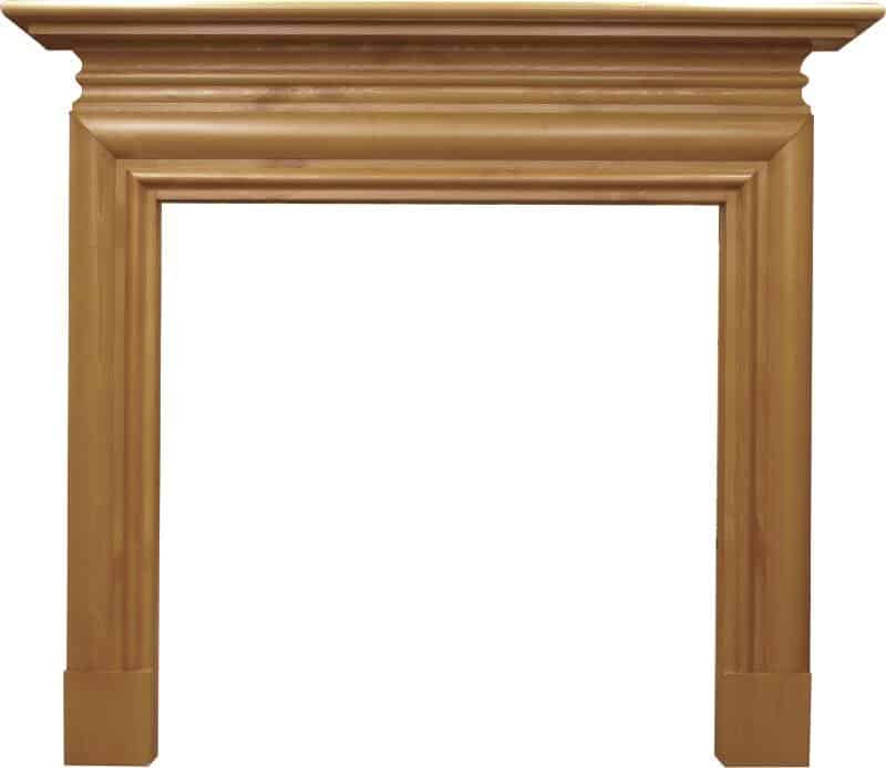 Wessex Solid Pine Wooden Fireplace Surround