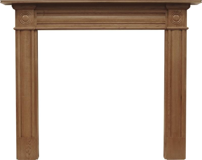 Derry Waxed Solid Oak Fireplace Surround - SMC119