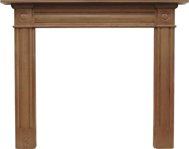 Derry Waxed Solid Oak Fireplace Surround
