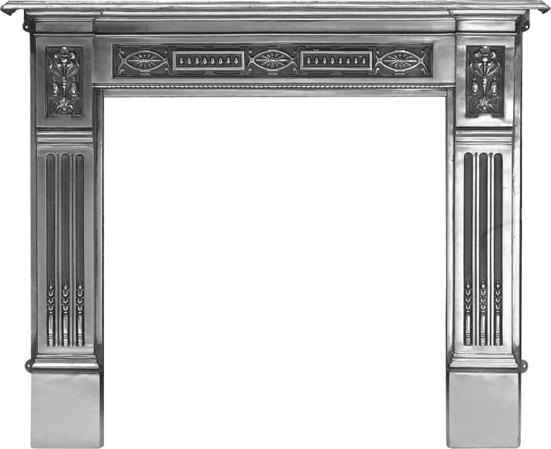 The Albert Full Polish Cast Iron Fire Surround - RX065