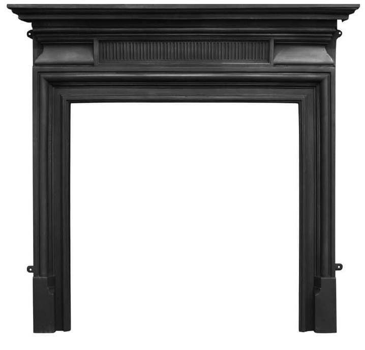 Belgrave Black Cast Iron Fire Surround - RX257