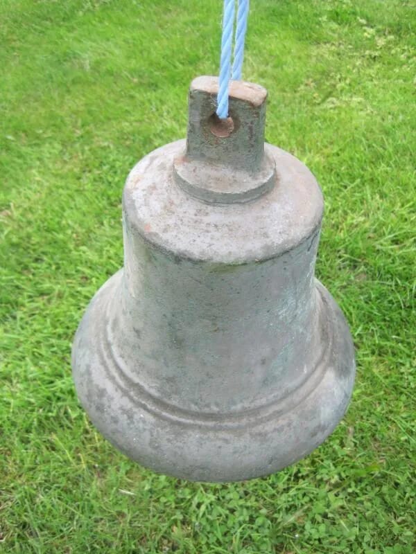 Antique Bronze Church Bell with Clanger - 5570