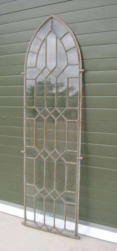 Cast Iron Coalbrookdale Gothic Arched Window Frame - 5600a