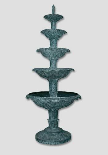 5 Tier Tall Bronze Fountain - 3862