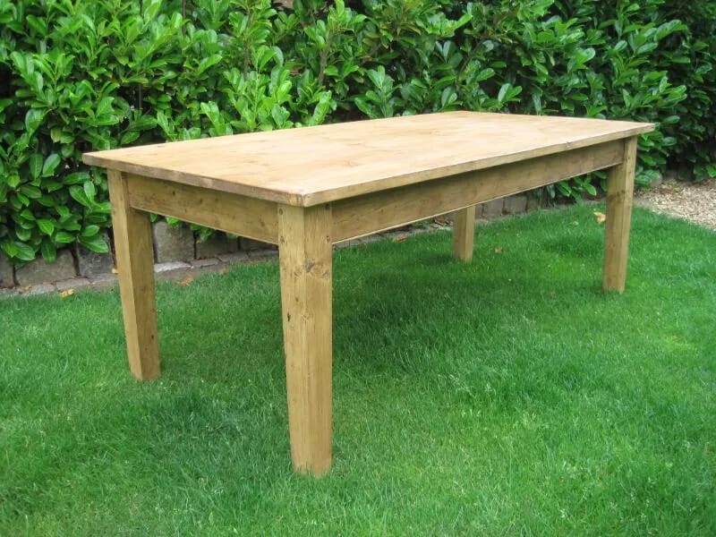 Reclaimed Pine Kitchen Table - 5258