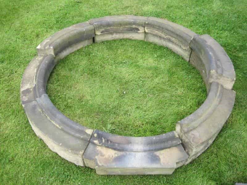 Antique stone clock surround or Herb Garden