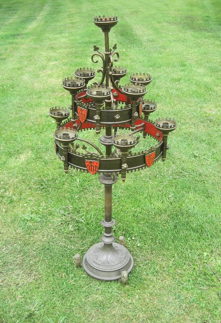 Antique 13 Branch Candlestick - 5248