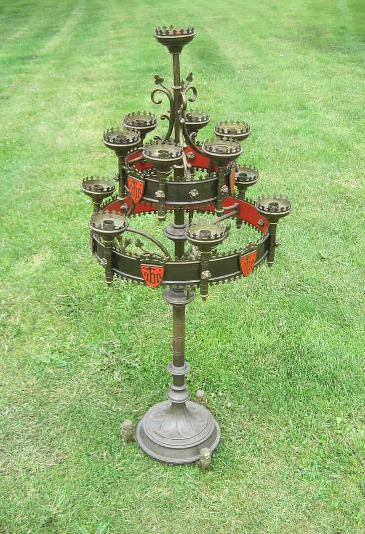 Antique 13 Branch Candlestick