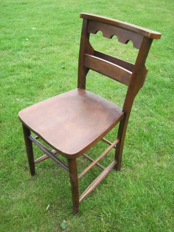 Reclaimed Antique Victorian Church Chairs