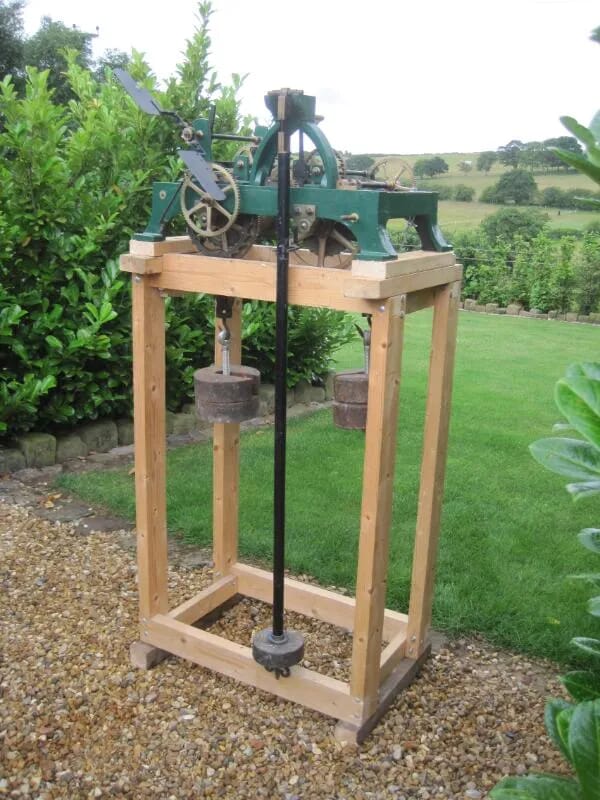 Cast Iron Turret Clock Movement Circa 1923 - 5623
