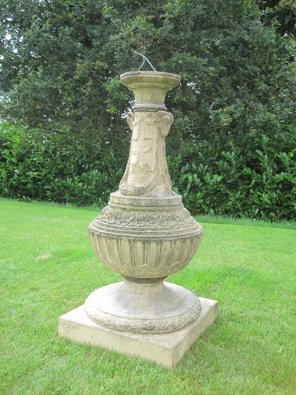 Antique Victorian Doulton Sundial Circa 1880 - 5637