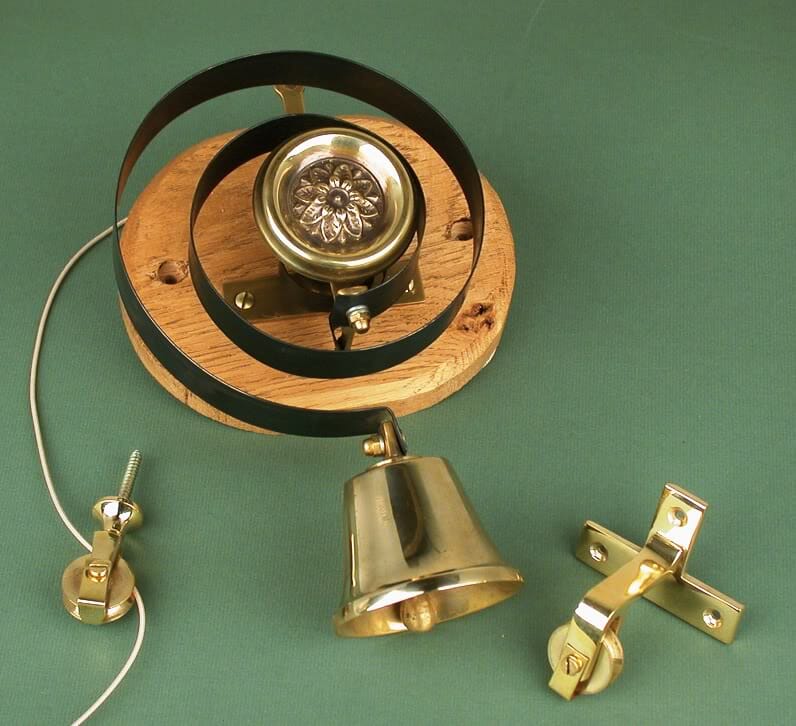 Oak Mounted Internal Bell Fitting - bpinbf