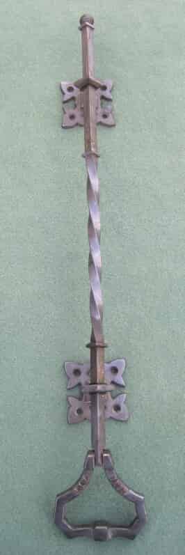 Antique Black Lichfield Servants Bell Pull