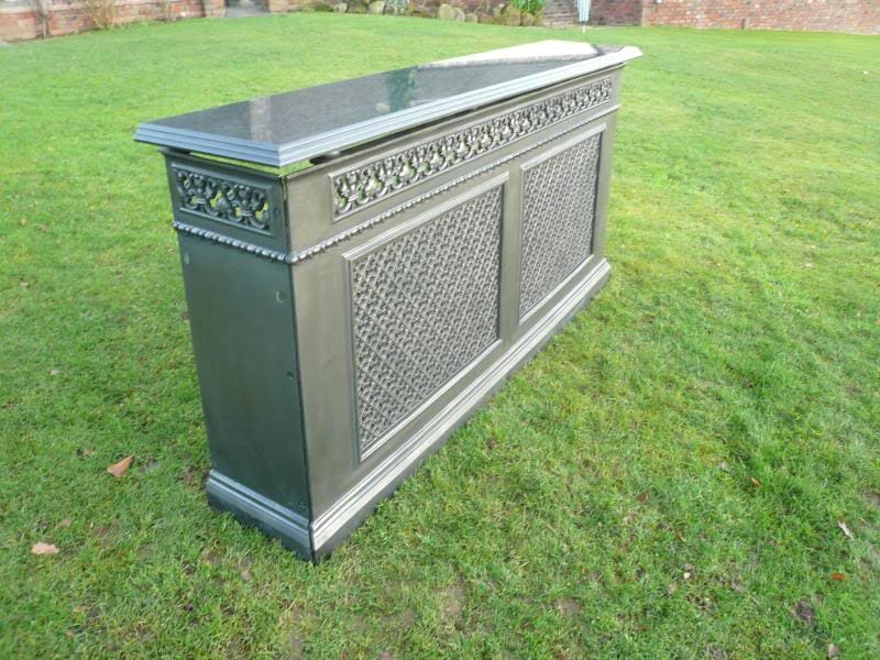 Cast Iron Radiator Cover With Granite Top by Carron - RX153