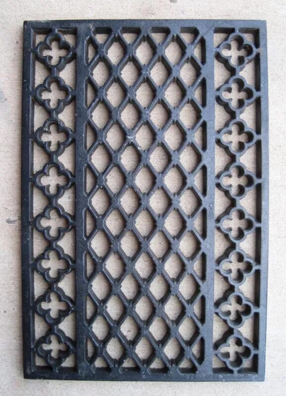 Set of 21 Cast Iron Floor Grilles - 5715