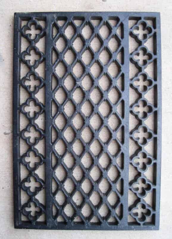 Set of 21 Cast Iron Floor Grilles