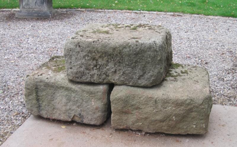 Original Stone Horse Mounting Block - 5738