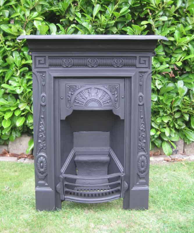 Reclaimed Antique Cast Iron Combination Fireplace