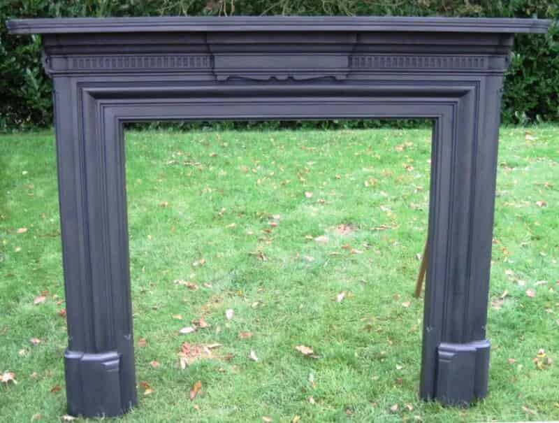 Antique Reclaimed Cast Iron Fire Surround