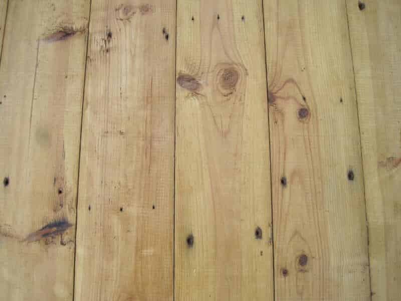 Antique Reclaimed Pine Tongue and Grooved Floorboards