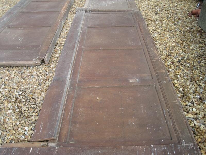 3 Lengths of Victorian Reclaimed Pine Dado Wall Panelling - 5051
