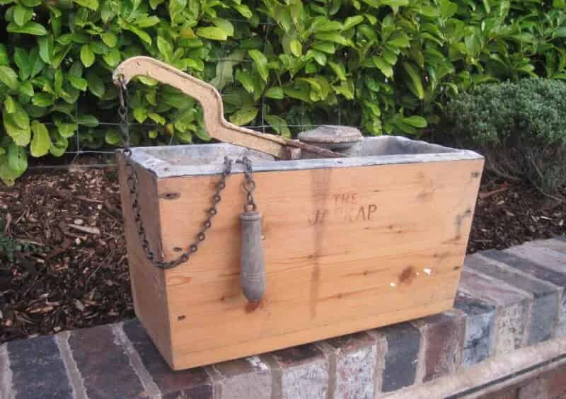 Antique Japkap Lead Lined WC Cistern 