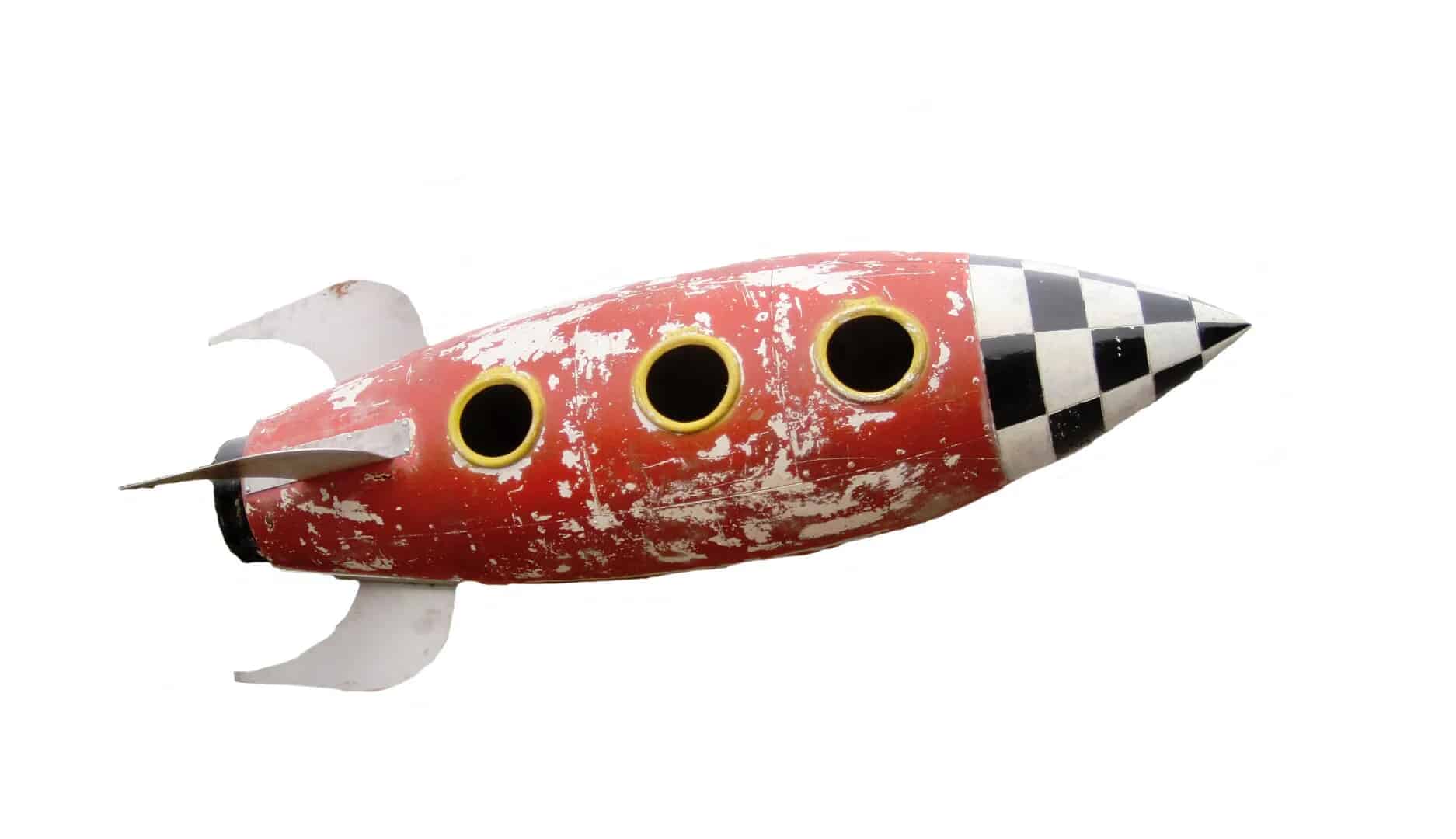 Advertising Shop Display Rocket 