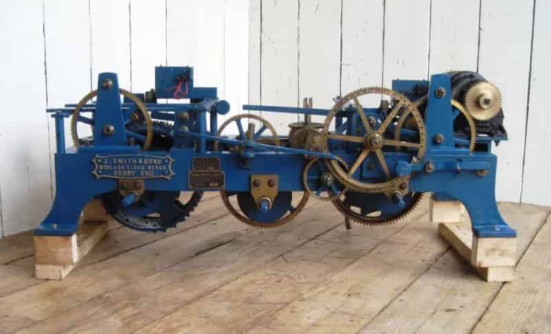 Cast Iron Turret Clock Movement - John Smiths Derby