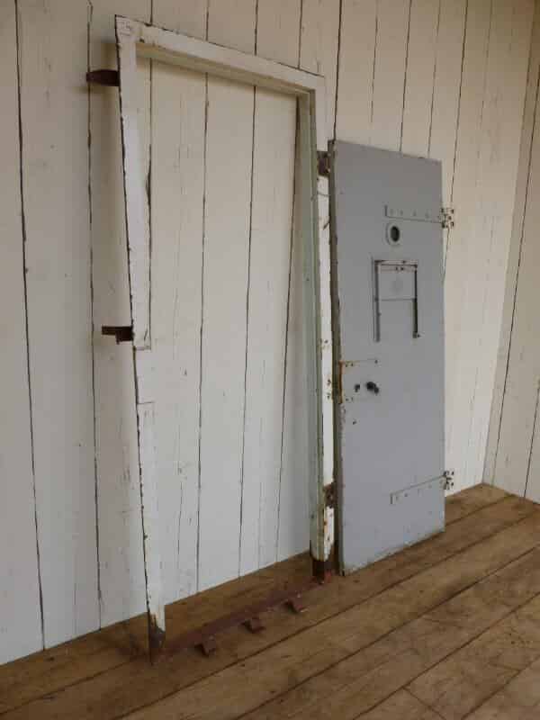Substantial Prison Door and Frame