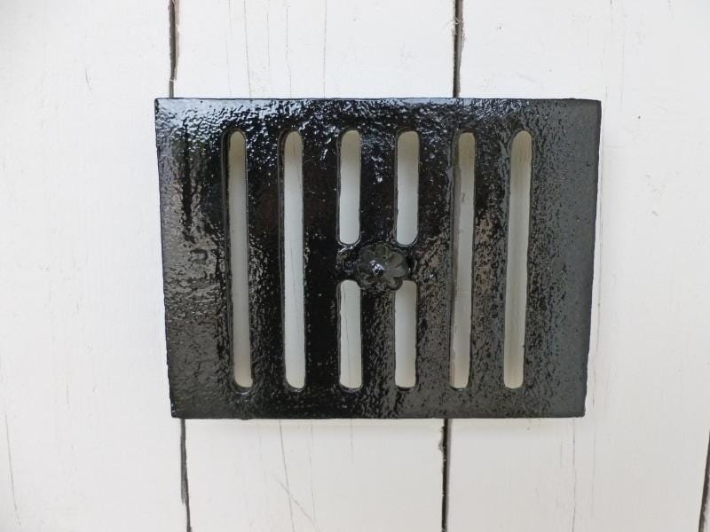 Original Antique Cast Iron Chimney Door or Air Vent - 5977