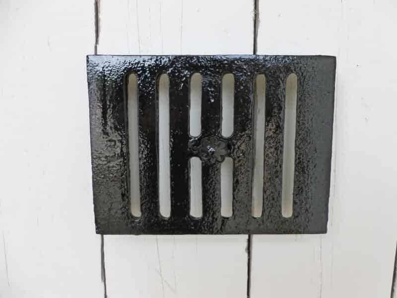Original Antique Cast Iron Chimney Door or Air Vent