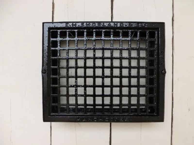 Original Antique Cast Iron Air Brick